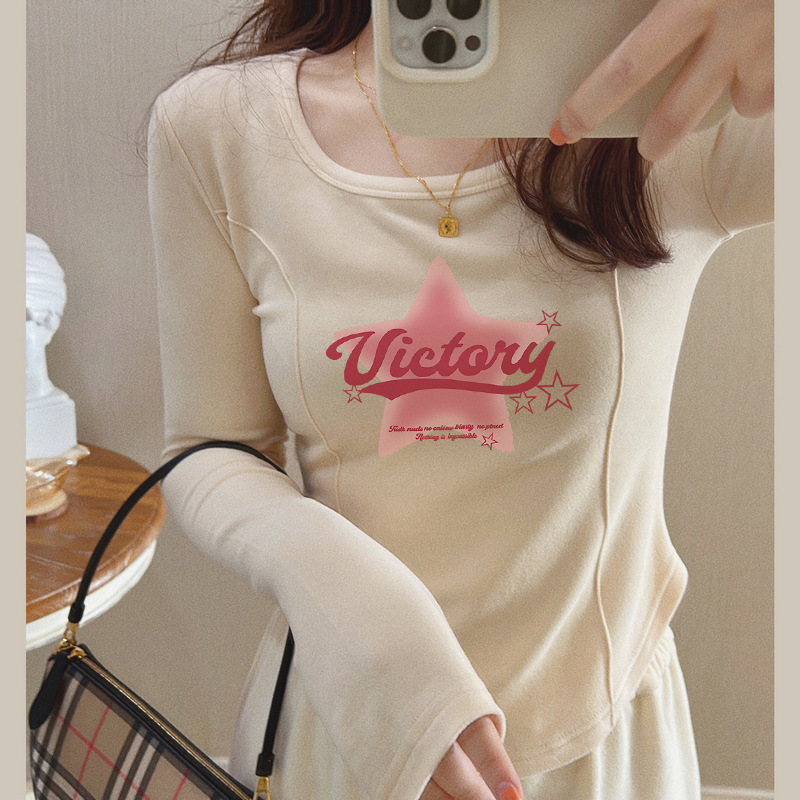 Velvet long-sleeve