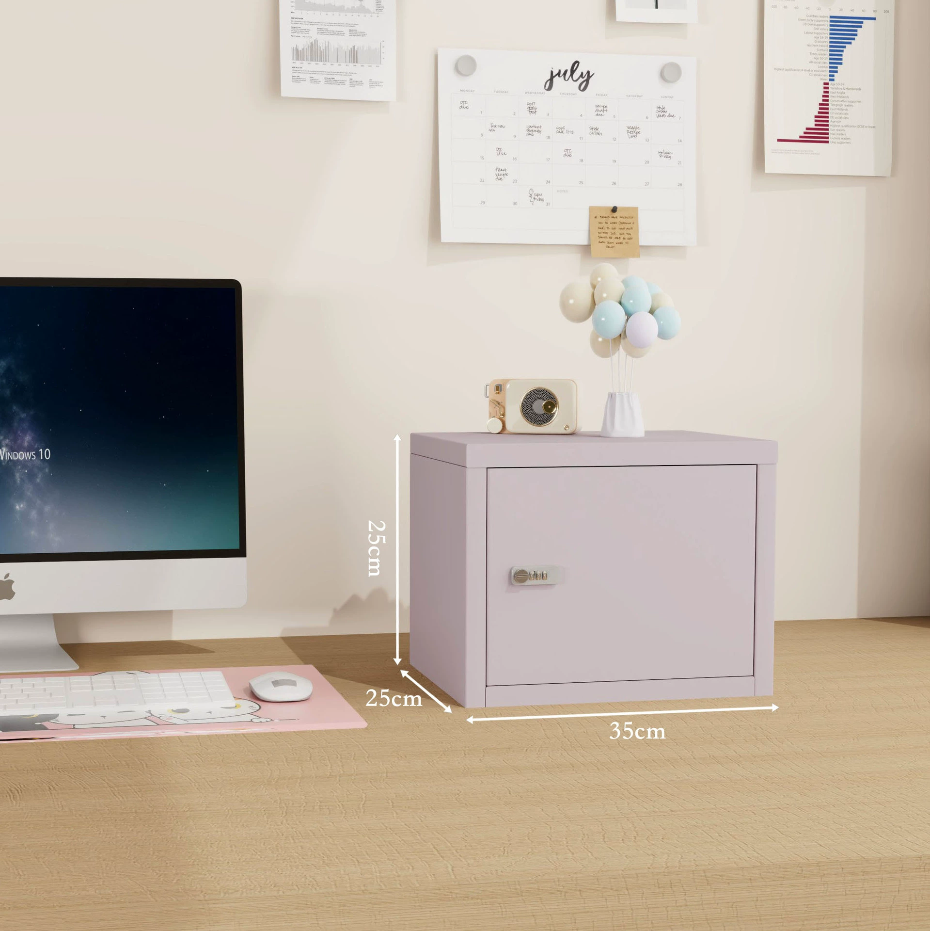 Safe storage system, table intimate storage box