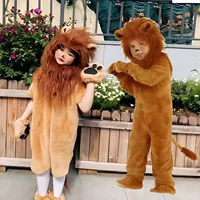 Детские костюмы льва на Хэллоуин, костюмы короля льва, костюмы Симбы, детский сад, костюмы для косплея с милыми животными