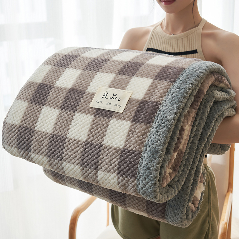 Leche mantas de peluche mantas de siesta de invierno mantas de aire acondicionado mantas de cubierta gruesa mantas de coral mantas de sofá para cama