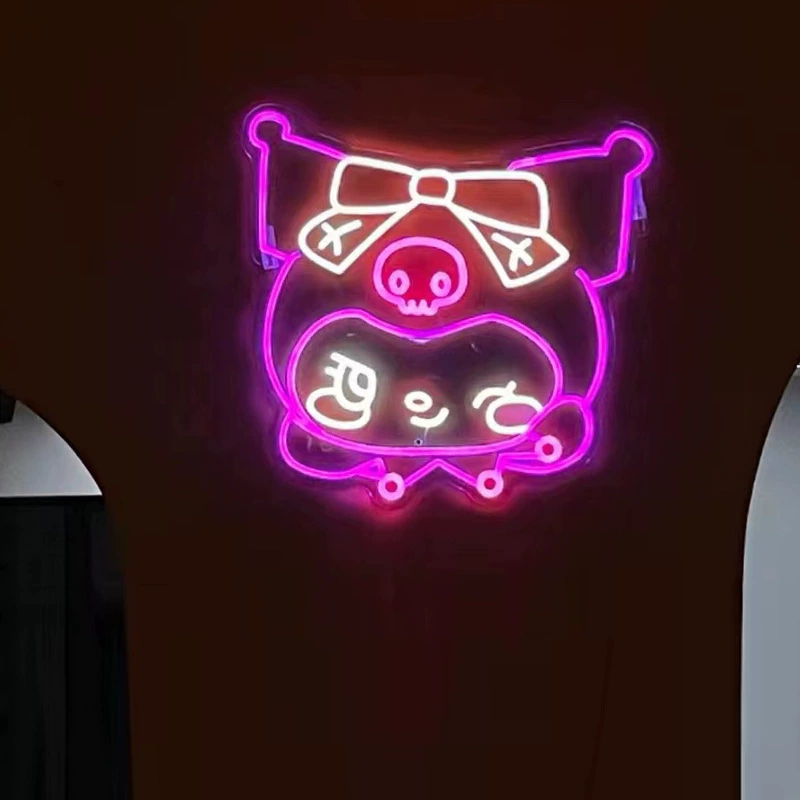 Настенный светильник LED, креативный неоновый ночник для спальни, разные формы, 5В USB или 12В адаптер