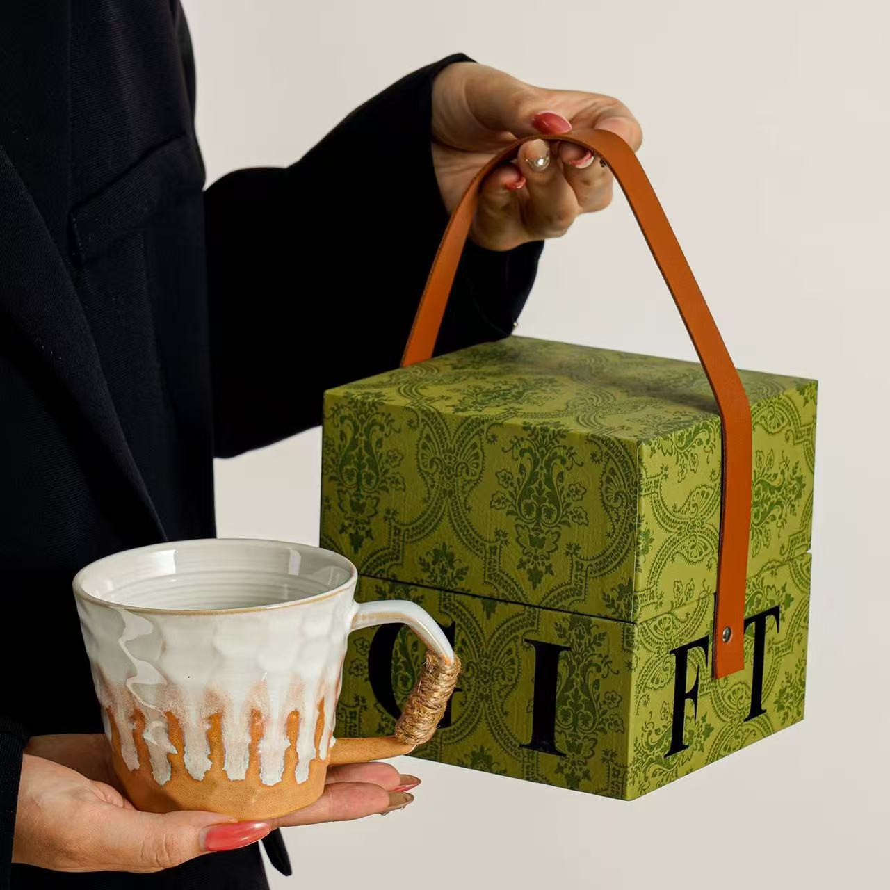 Vintage horno de alto valor, taza de regalo, taza de regalo, taza de regalo de alta calidad, taza de regalo de reunión image 10