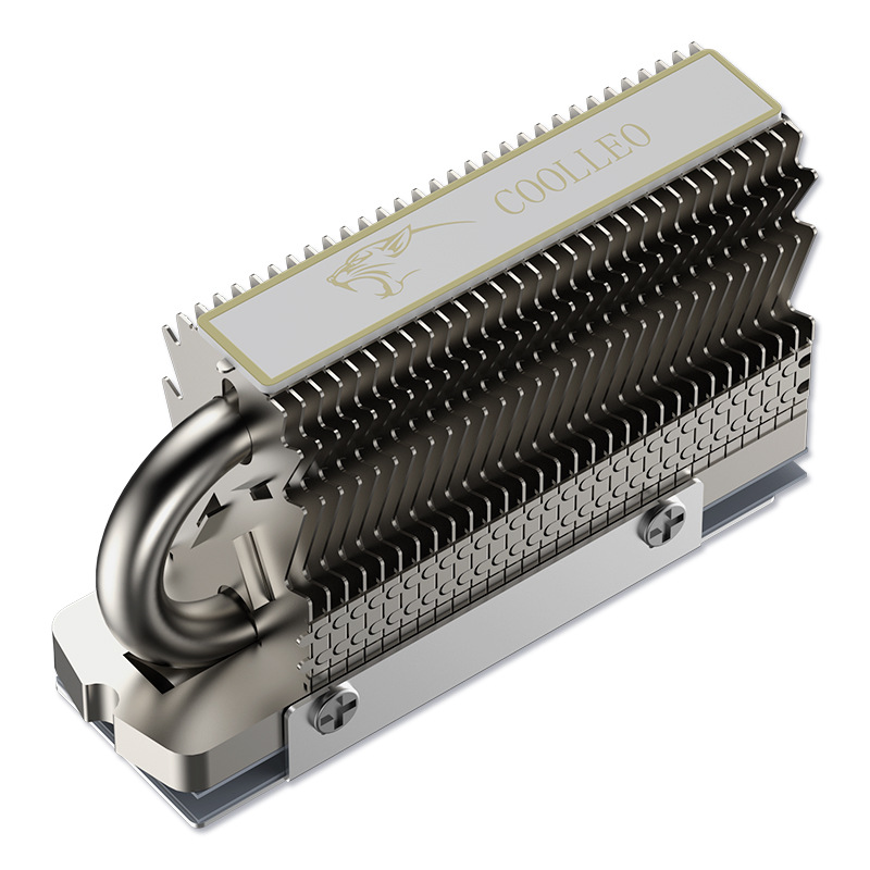Coolleo HR-09 2280 heat pipe SSD solid-state hard disk radiator heat…