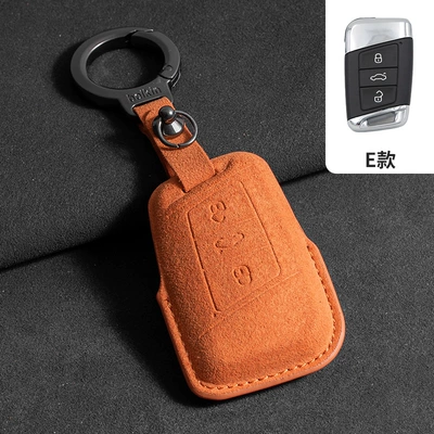Car key bag set Tuang Tan Yue Touguan - volkswagen-e-type-emma-orange-ring-rope