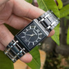 Classic design sports swiss watch, square quartz steel belt, suitable for import, Birthday gift