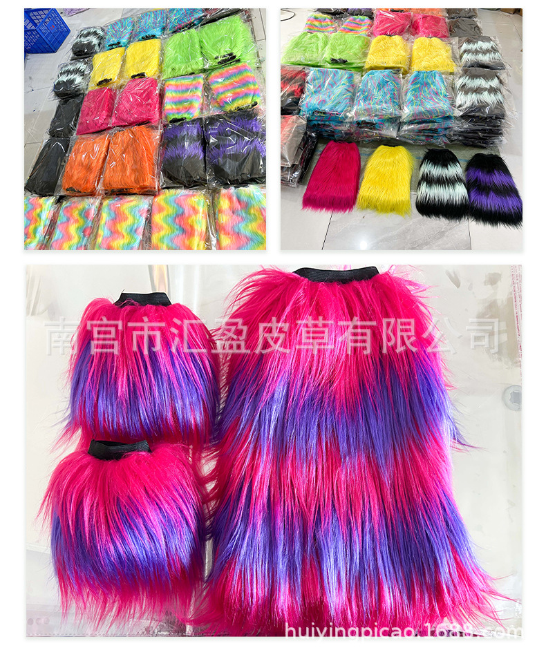 圣诞落水毛腿套_09