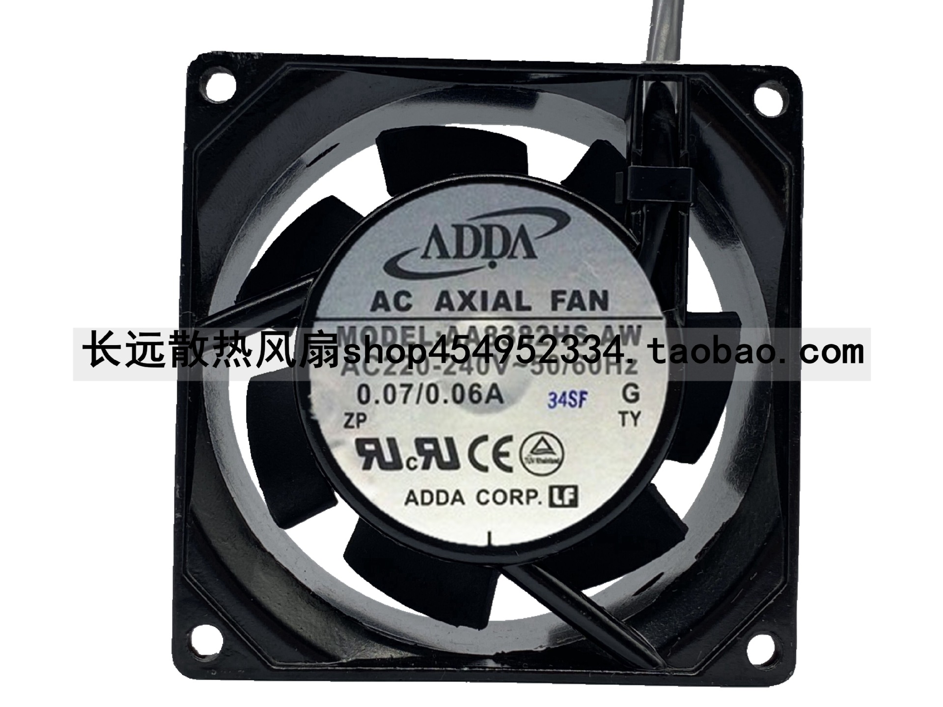 正品 AA8382HS/MS-AT AA8382HS/MS-AW 8038 220V机箱机柜风扇