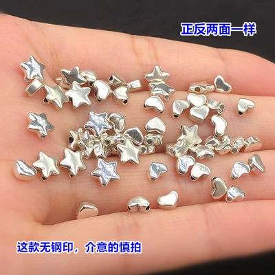 Heart Small Spacer Beads Crystal | Zərgərlik ara hissələri
