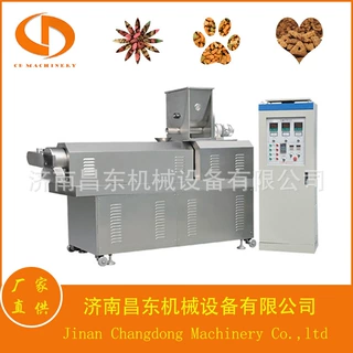 猫狗粮加工机械  狗粮生产线  昌东机械鱼饲料加工设备 提供技术