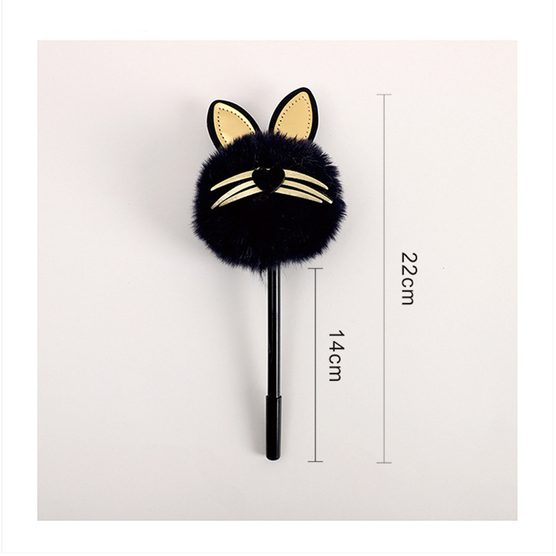 1 Piece Rabbit Cat Class Learning Plastic Cute Gel Pen display picture 2