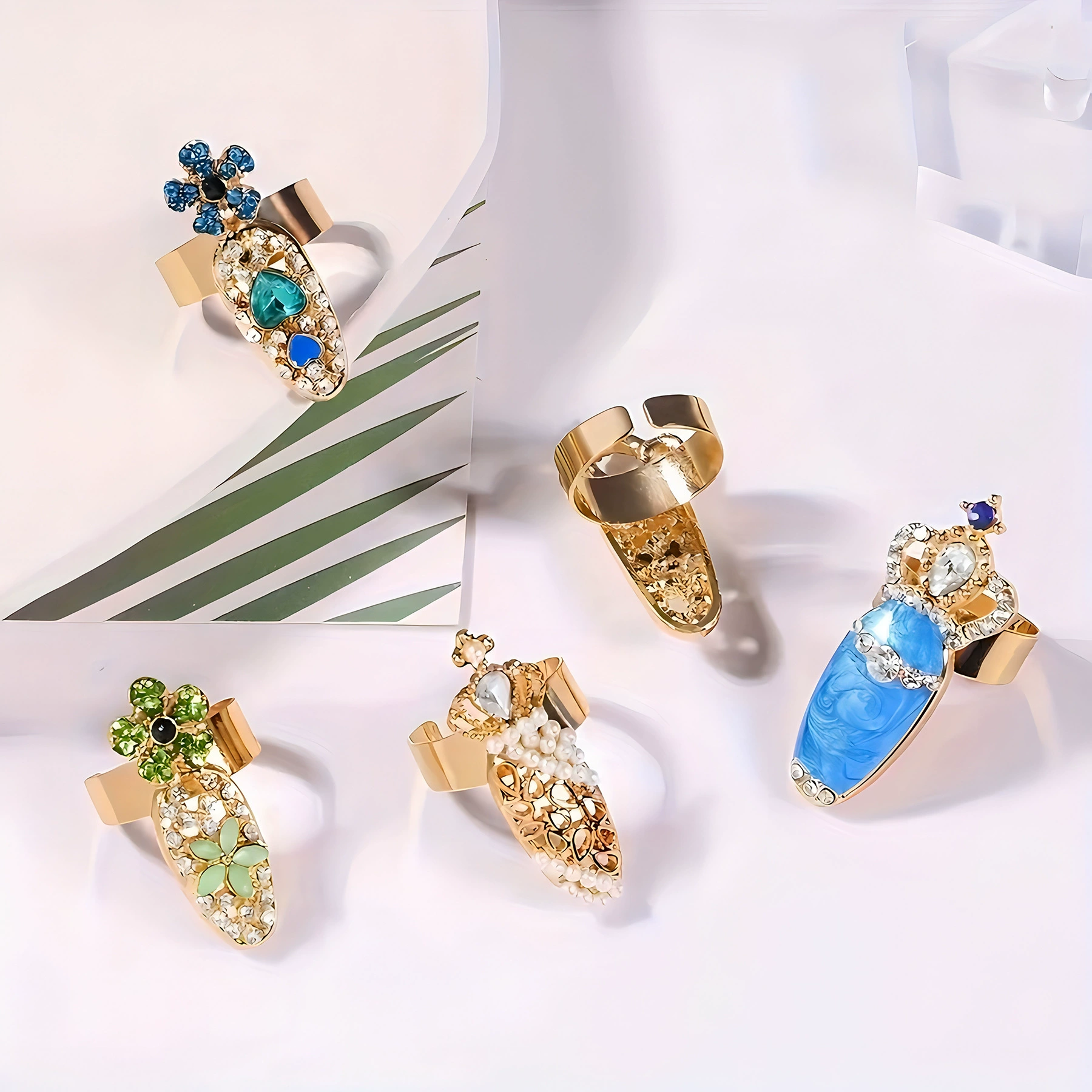 Модное кольцо для ногтей, Aliexpress, Wish, европейский стиль, простой и элегантный дизайн