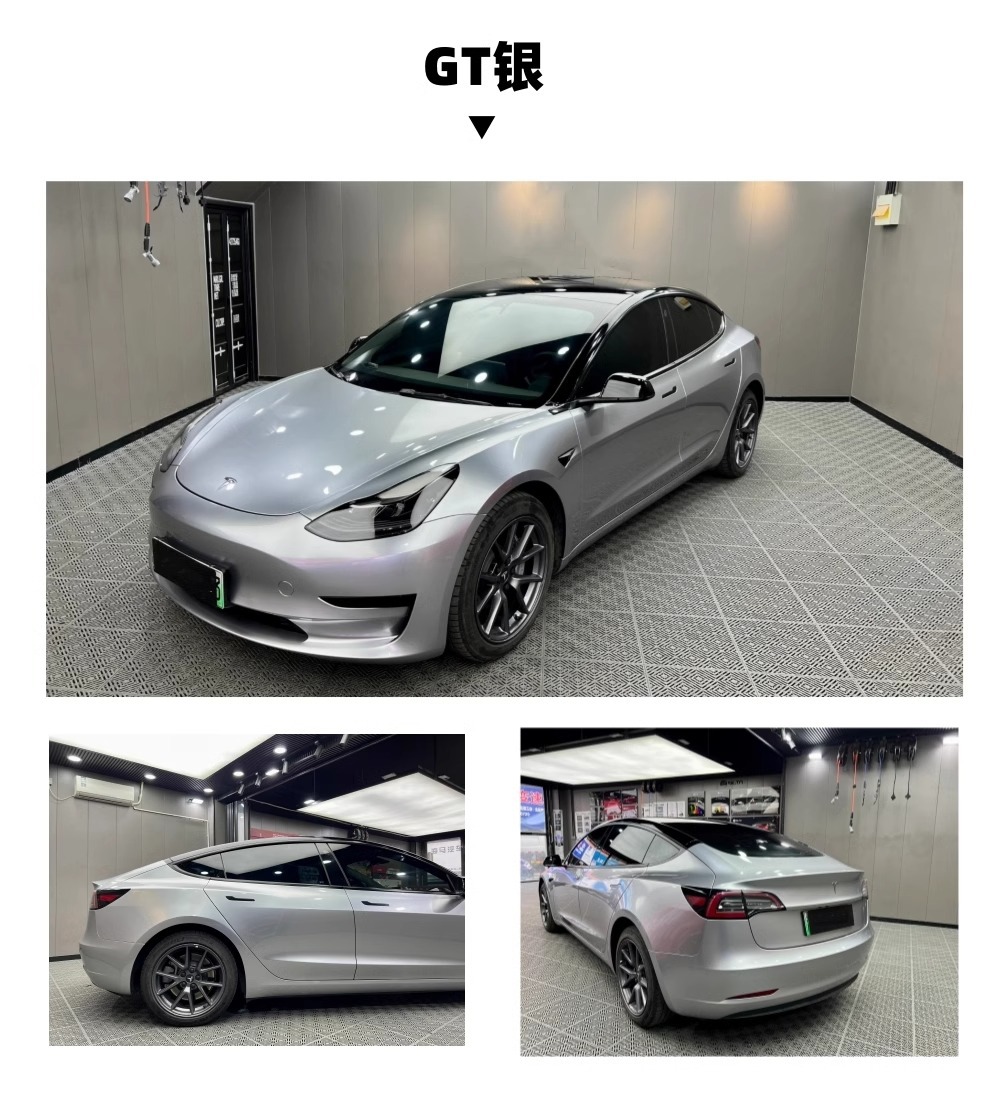 PET car color change film factory wholesale foreign trade for super bright crystal series paint protective film full car stickers