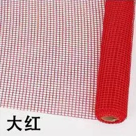 Yitong oferta especial Plaid gasa hueco Plaid malla ramo flor gasa material de embalaje hecho a mano waffle