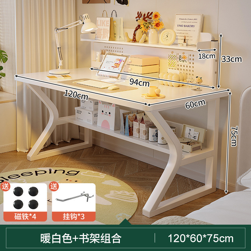 书桌电脑桌卧室家用电竞桌子简易出租屋台式学生写字桌简约办公桌|undefined