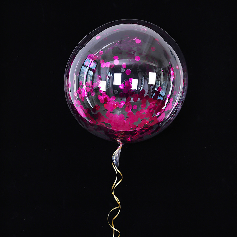 Globo transparente navideño, Santa/ muñeco de nieve