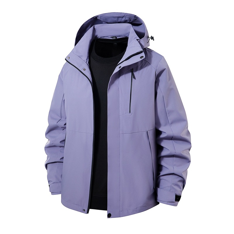 2025 New Couple Style Spring Single Jacket Jacket Fashion Sports Leisure Outdoor Warm Windproof and Waterproof