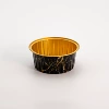 Black gold marble