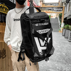 大容量潮酷情侶戶外旅行包男潮牌新款多用雙肩包休閒跨境單肩包