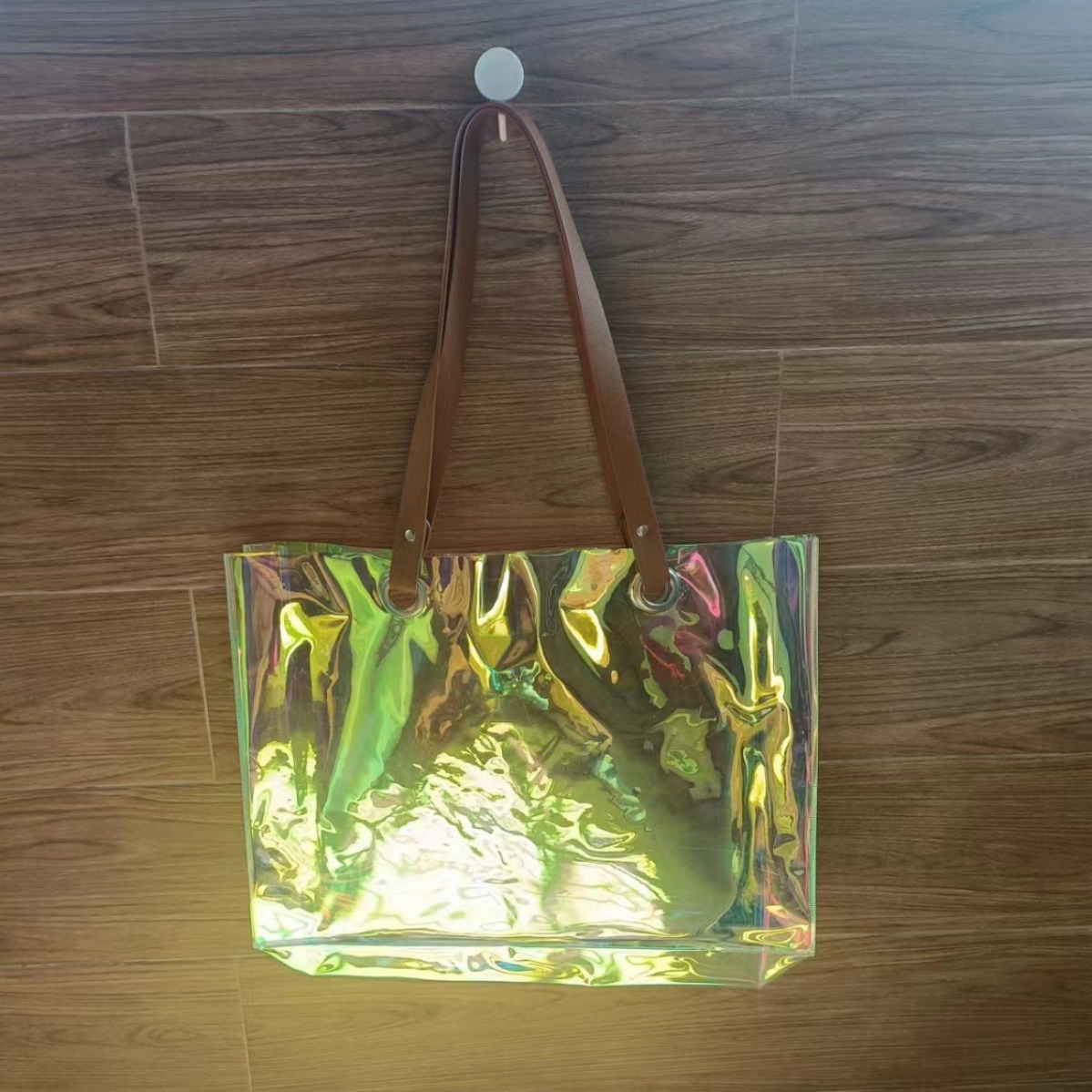 PVC炫彩镭射袋 无纺布 棉布袋 厂家批发各类布袋手提束口袋 镭射