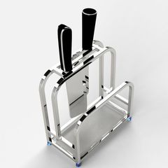 不锈钢刀架砧板架厨房置物架子用品案板菜板收纳架子刀座刀具
