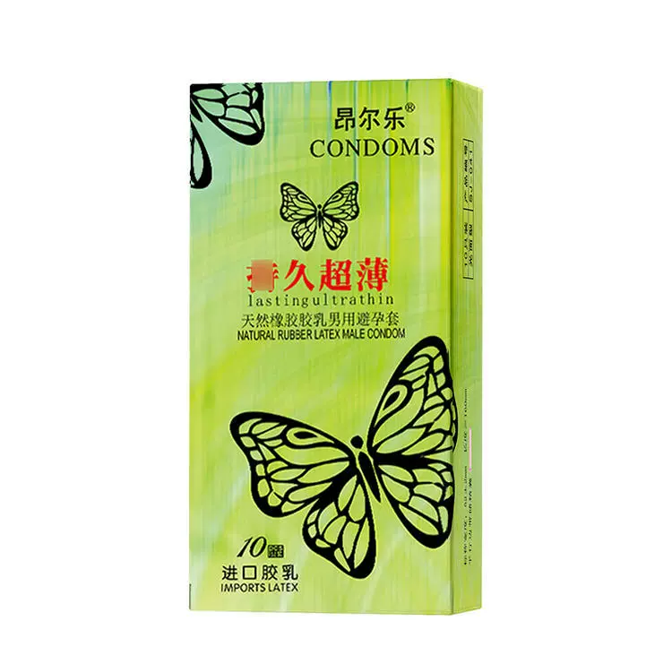 Condoms pack — 10 pcs, ultra‑thin, 3D granules or long‑lasting variants