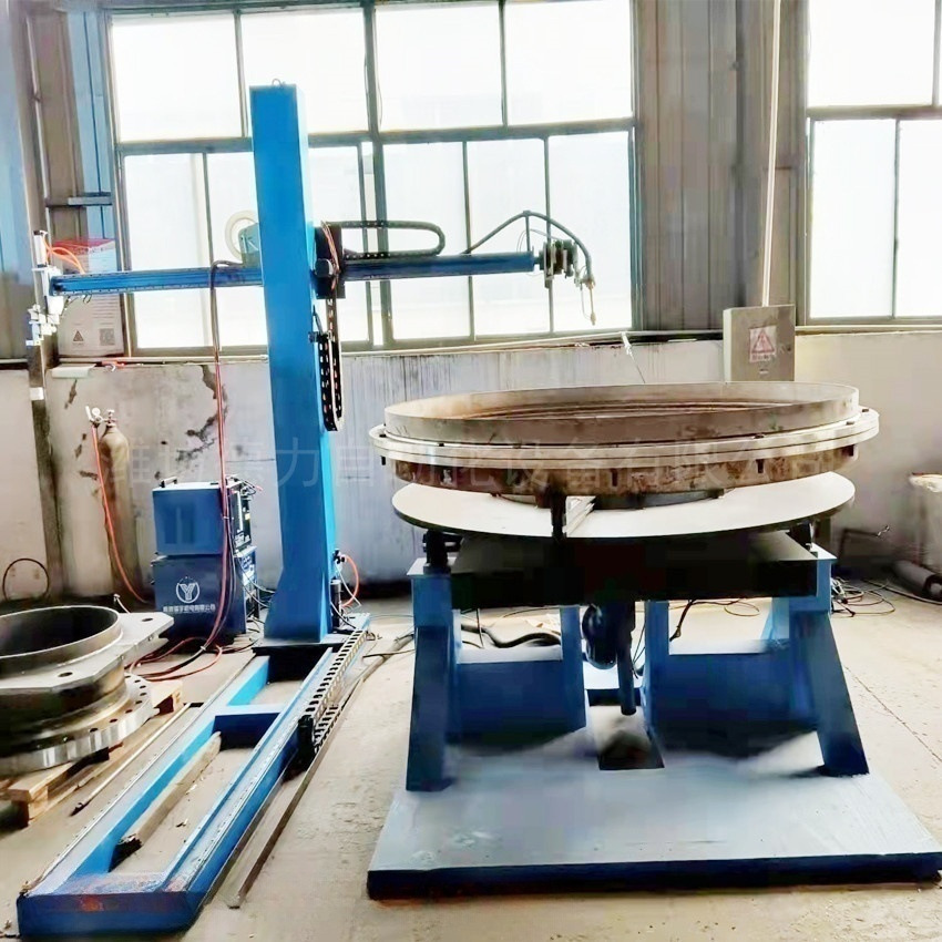 悬臂自动焊接操作机 埋弧焊环缝纵缝 法兰焊接机十字臂自动焊