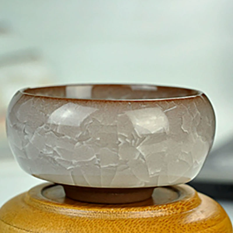 Чайная чашка (Tao Porcelain Eight) из фарфора с ледяной трещиноватой глазурью, простая элегантная, 7 цветов