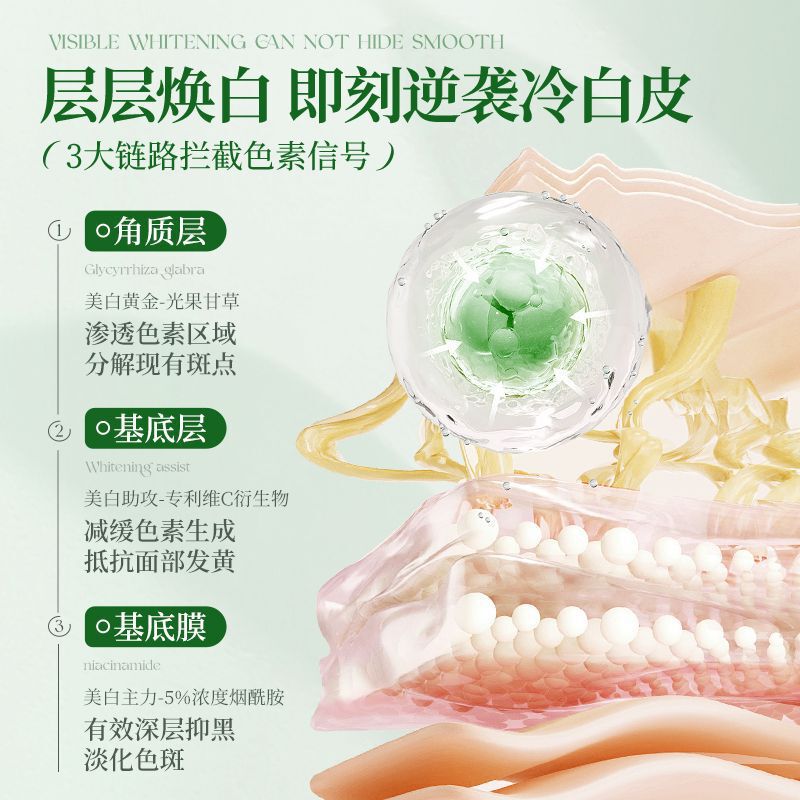 儒意美白淡斑面膜补水保湿去黄气暗沉女男士修护抗氧化正品官方|undefined