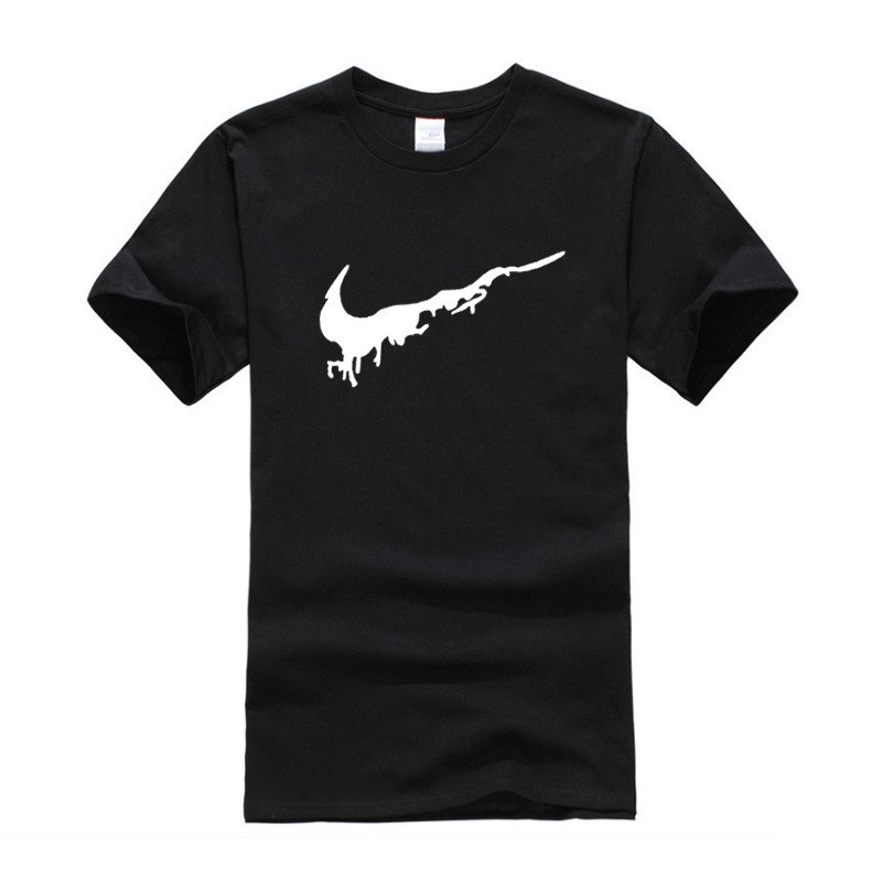 European and American Fashion Casual Sports Men's Short-Sleeved T-Shirt Cross-Border Summer Trendy Brand Men's Large Size Breathable Cotton Round Neck T-Shirt European and American Fashion Casual Sports Men's Short-Sleeved T-Shirt Cross-Border Summer Trendy Brand Men's Large Size Breathable Cotton Round Neck T-Shirt