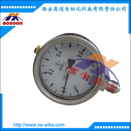 232.30.063安全型压力表 德国wika不锈钢压力表 233.30.100
