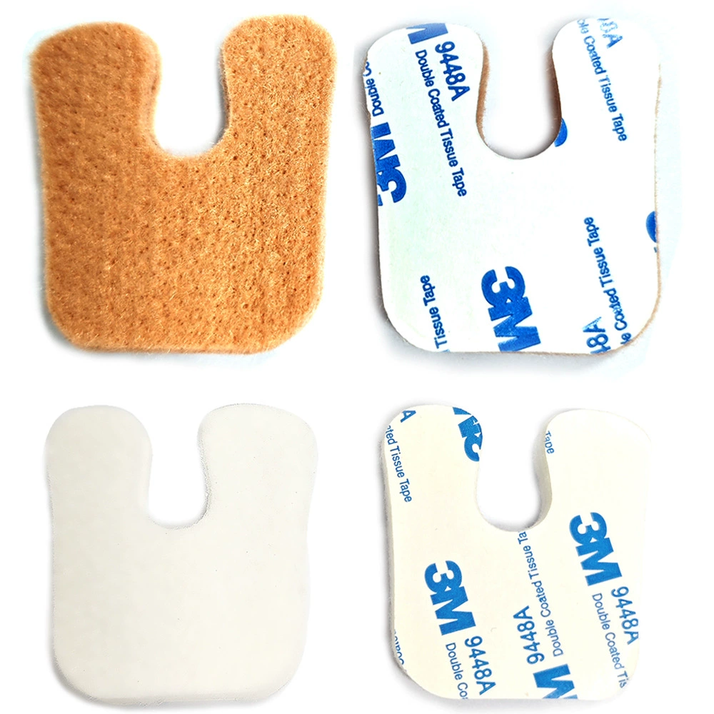 Войлочная пластырь для глаз для мозолей ног Галли Анти-боль Анти-износ случайная пластырь для высоких каблуков Мягкая невидимая пластырь для передней ладони