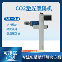 CO2二氧化碳激光喷码机塑料商标食品药袋 条码二维码 激光喷码机