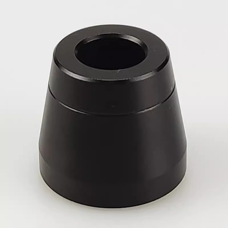 블랙 [둥근 사다리꼴] 내부 구멍 15mm