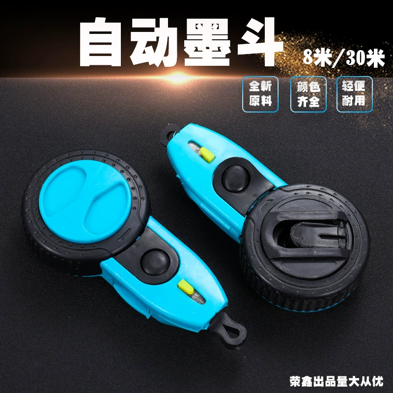 Строительный деревообрабатывающий инструмент 8m30 M автоматическая линия рисования с чернильным губчатым ведром для чернил синяя Пуля Линия Машина маляр