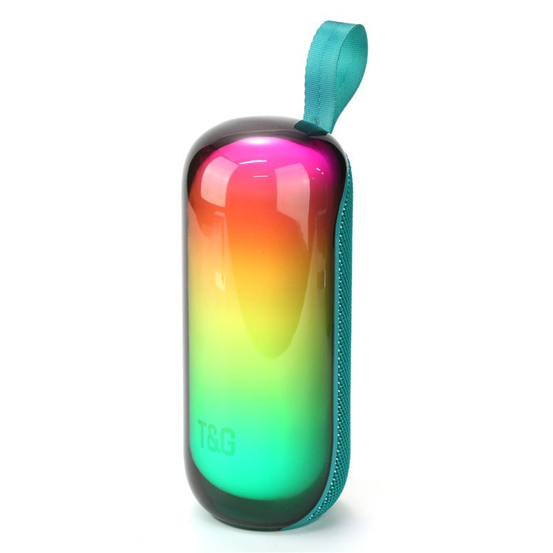 クロスボーダー新 TG448 Bluetooth スピーカー RGB 雰囲気ライトポータブルオーディオサブウーファーカードファッションギフトオーディオ|undefined