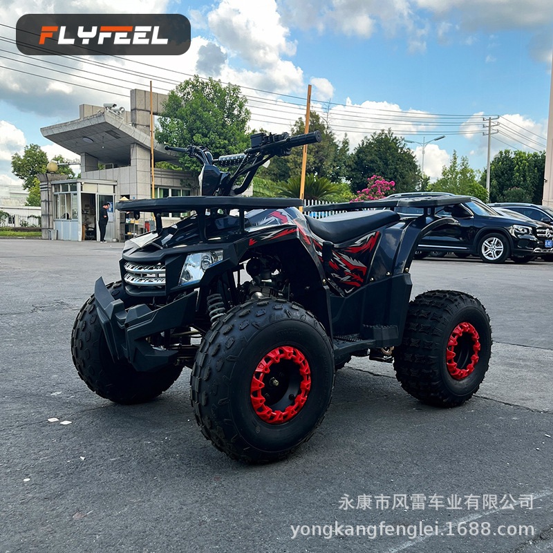 Cuatrimoto Todoterreno ATV 125CC de Hierro y Plástico