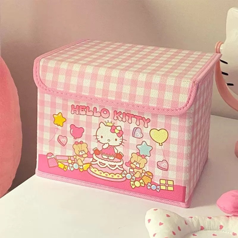 インかわいい漫画寮デスクトップ収納バスケットホームガールハート折りたたみ収納ボックス収納バスケット収納バスケット|undefined
