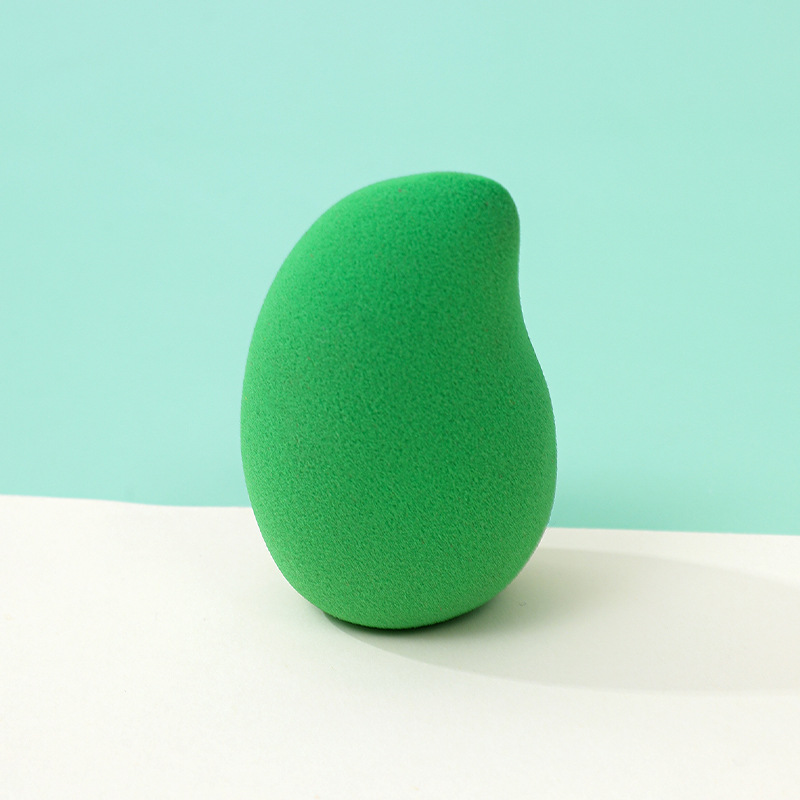 Frutas personalizadas huevo de belleza polvo de forma extraña melocotón pera mango limón aguacate maquillaje esponja maquillaje de belleza