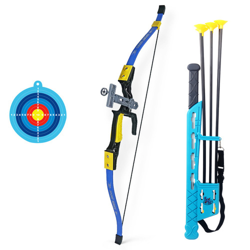 Children's bow and arrow shooting sports archery boy traditional crossbow slingshot fitness suction cup target gift toys wholesale
