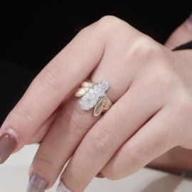戒指;宝石工艺品;K金耳饰