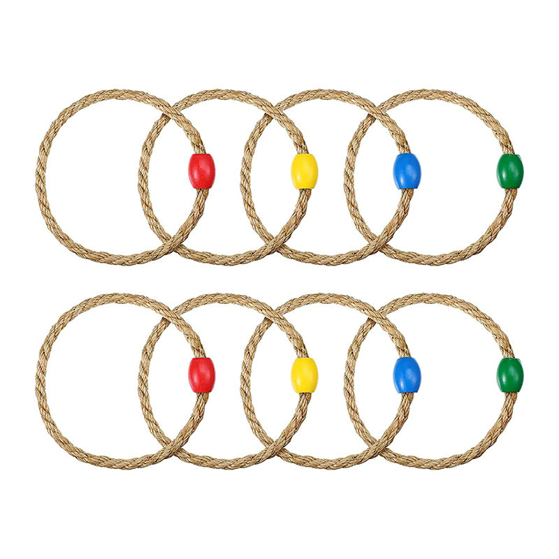 Outdoor rope loop rope throwing loop game Natural rope kindergarten school outdoor activity game