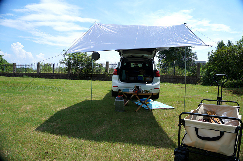 Sunscreen car awning side awning outdoor rainproof camping car rear tent suv car side tent side tent canopy