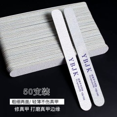 ネイルポリッシュの薄い砂は、本物の木やすりの両面の爪やすりの爪やすりは砂を落とさない