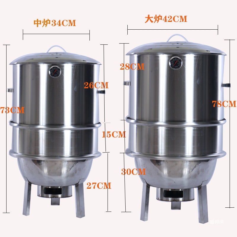 便携式烧烤炉无烟环保烧烤吊炉户外家用商用烧烤架子鸡鸭羊排熏肉