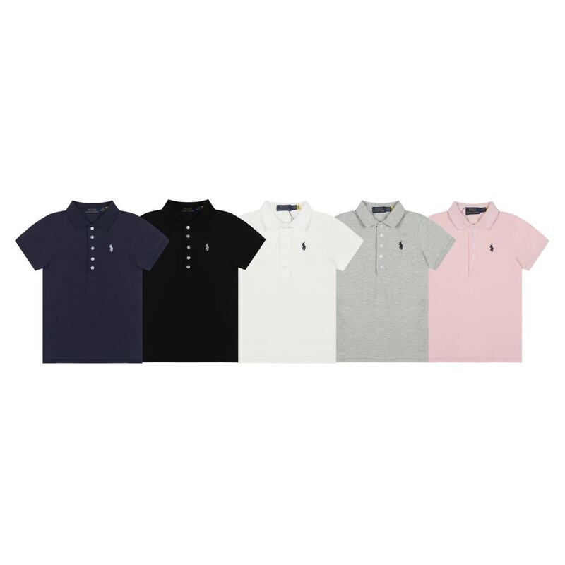 26 In-Stock Cross-Border Rl Ralph Lauren Small Logo Embroidered Five-Button Polo Shirt Slim Fit Short-Sleeve T-Shirt
