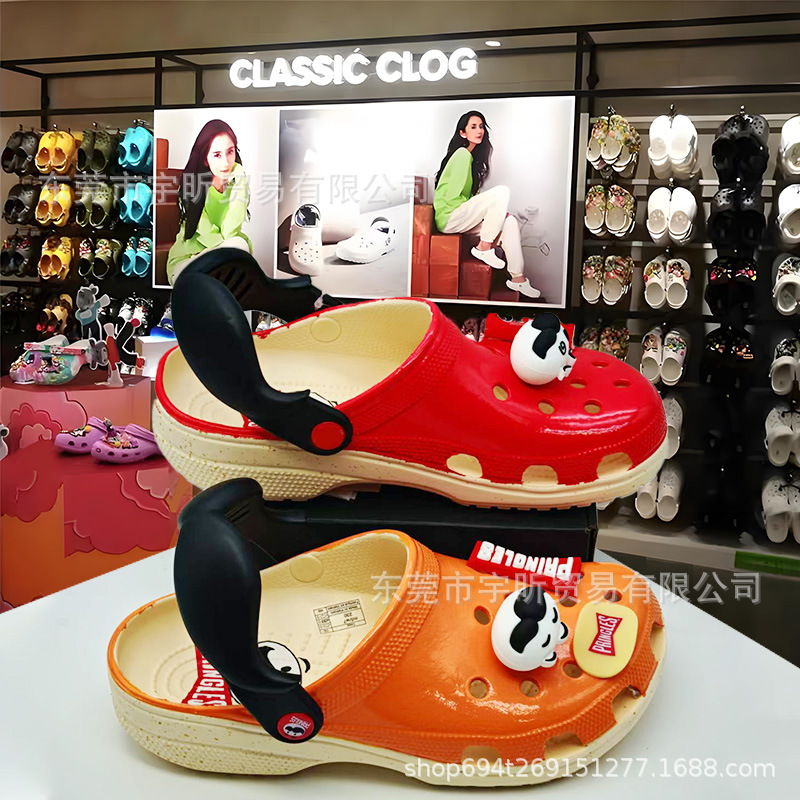 Sandalias Crocs unisex con diseño Pato mandarín, para playa