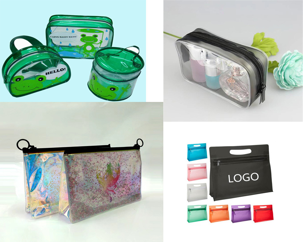 厂家供应PVC三角形袋 PVC拉链袋 PVC化妆袋 化妆包 SGS/ROHS认证