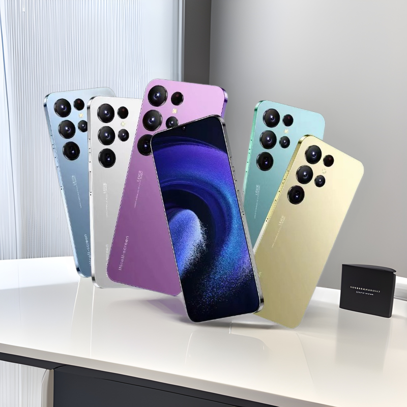 Cross-Border Smartphone S23Ultra 7.3inch Screen 16+1t Foreign Trade In-Stock Android Factory Price Night Shot