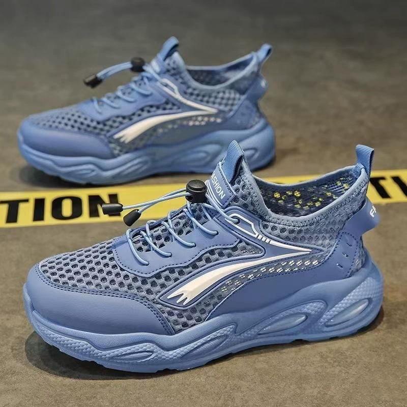 Летняя мужская обувь новая дышащая полая сетка обувь мужская спортивная обувь