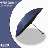 10K65cm plain vinyl navy blue